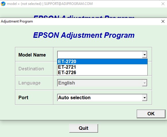 Epson ET2720 Adjustment Program 【Update 2023】 - Epson Adjustment Program