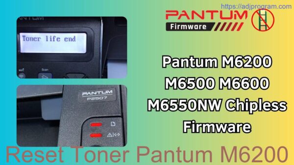 Reset Toner Pantum M6200