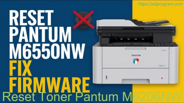 Reset Toner Pantum M6206NW