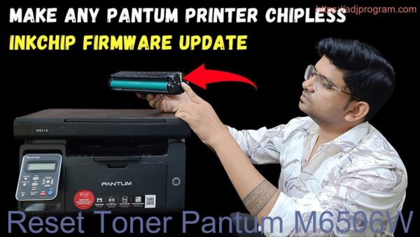 Reset Toner Pantum M6506W