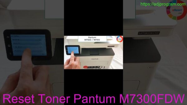 Reset Toner Pantum M7300FDW