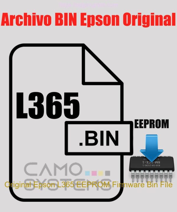 Original Epson L365 EEPROM Firmware Bin File