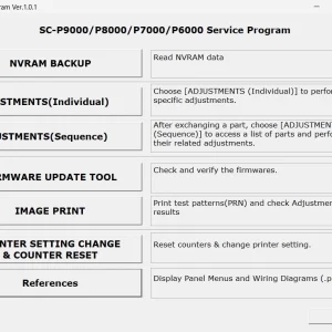 Epson P6000 7000 8000 9000 Adjustment Program