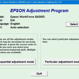 Epson B42 Adjustment Program Trial Serial Key