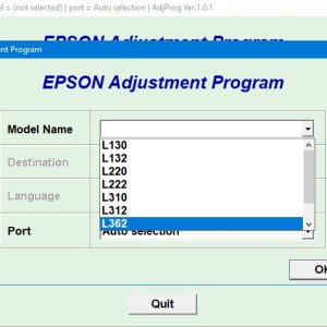 Epson L312 Adjustment Program Trial Serial Key