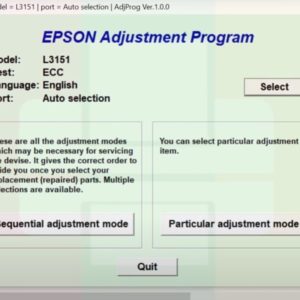 Epson L3151 Adjustment Program Trial Serial Key
