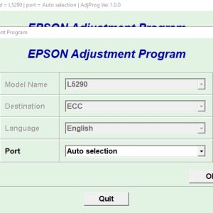 Epson L5290 Adjustment Program Trial Serial Key