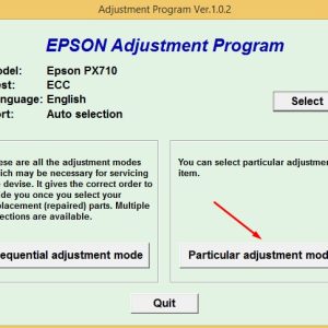 Epson PX 710 Adjustment Program Trial Serial Key