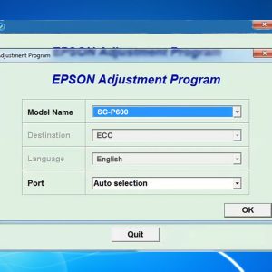 Epson P600 Adjustment Program Trial Serial Key
