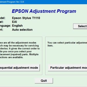 Epson T1110 Adjustment Program Trial Serial Key