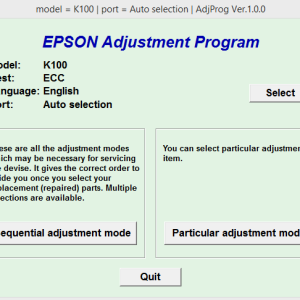 Epson K100 Adjustment Program Trial Serial Key