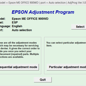 Epson Stylus Me Office 900WD Adjustment Program Trial Serial Key
