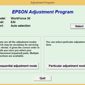 Epson WF30 Adjustment Program Trial Serial Key