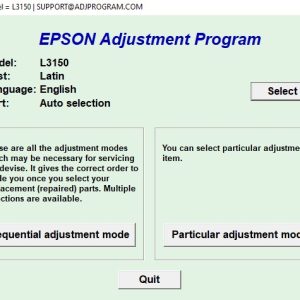 Epson L3150 Adjustment Program Trial Serial Key