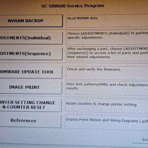 Epson SC-S80600 Service Program