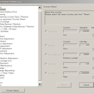 Epson SL-D700 Series Service Adjustment Program