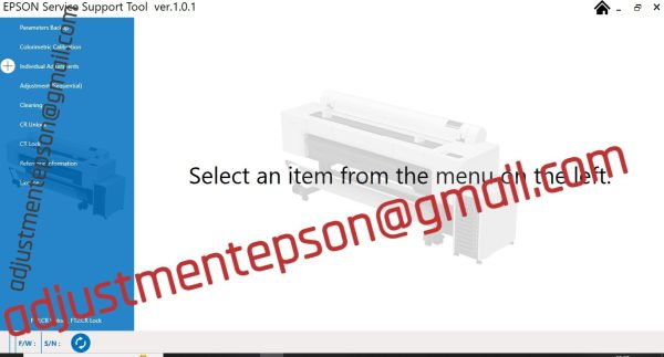Service Support Tool For Epson SC-P20500