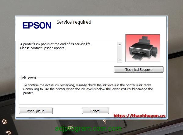 Epson ET2720 Service Required