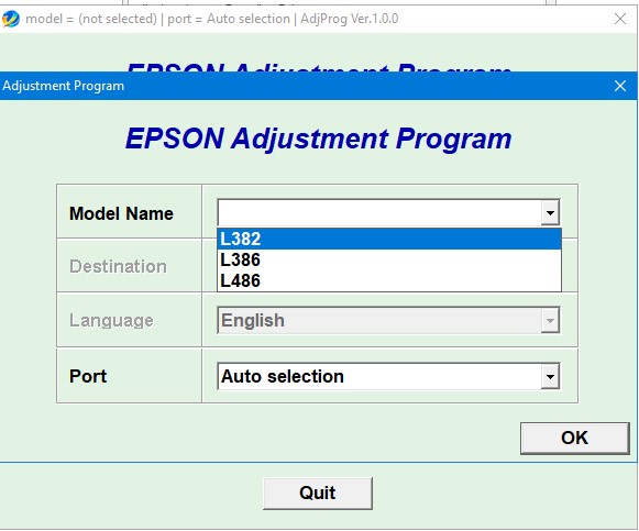 Featured image of post Epson L386 Reset Button The maintenance reset utility can only be used